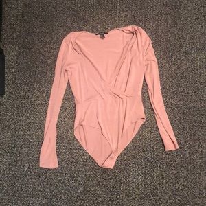 Pink bodysuit